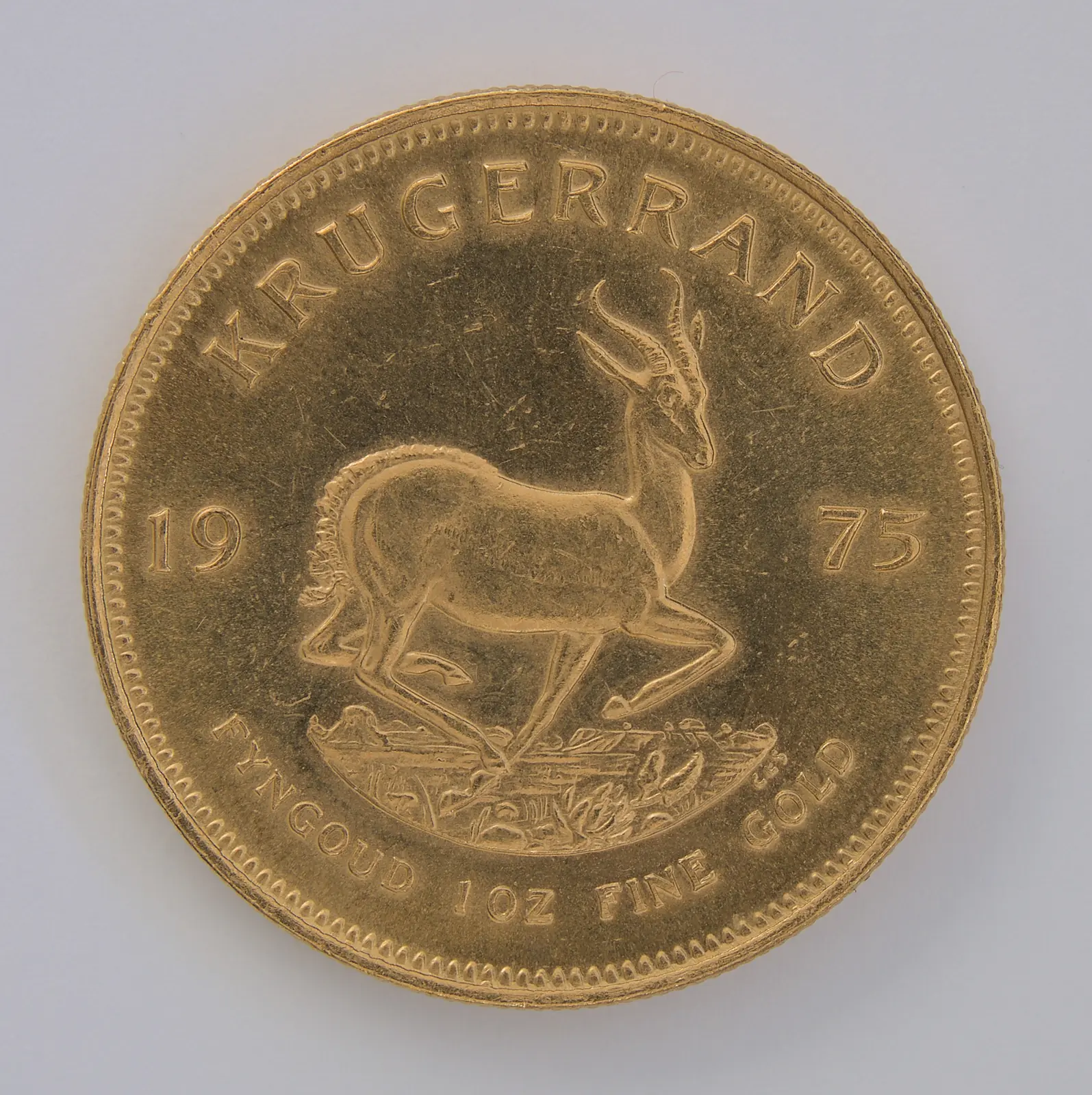 1975 South African Krugerrand, front